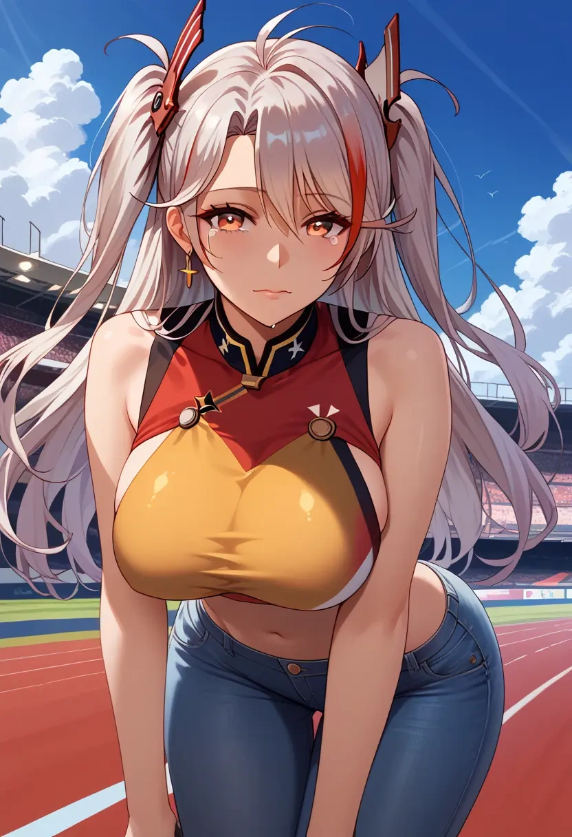 azur_lane,prinz_eugen_(azur_lane),crop top  - 