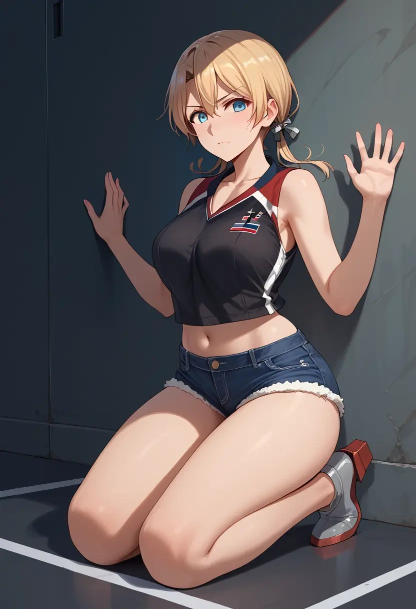 kantai_collection,prinz_eugen_(kancolle),shorts,sexy  - 