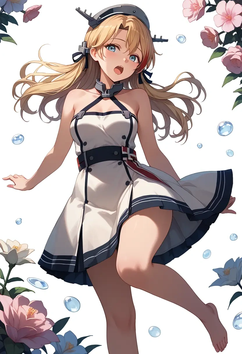 kantai_collection,prinz_eugen_(kancolle),silk slip dress  - 