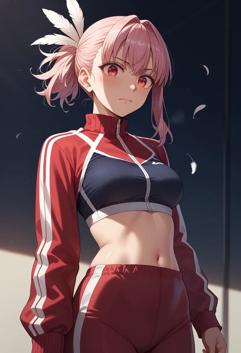 fate_(series),prisma_illya,athletic,track suit  - 