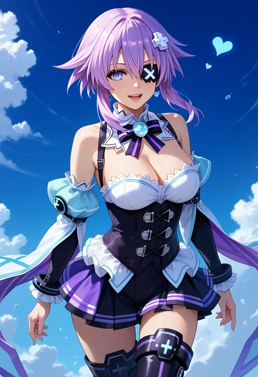 neptune_(series),purple_heart_(neptunia),pirate  - 