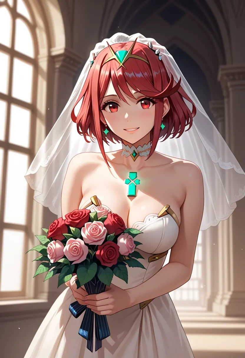 xenoblade_chronicles_(series),pyra_(xenoblade),wedding  - 