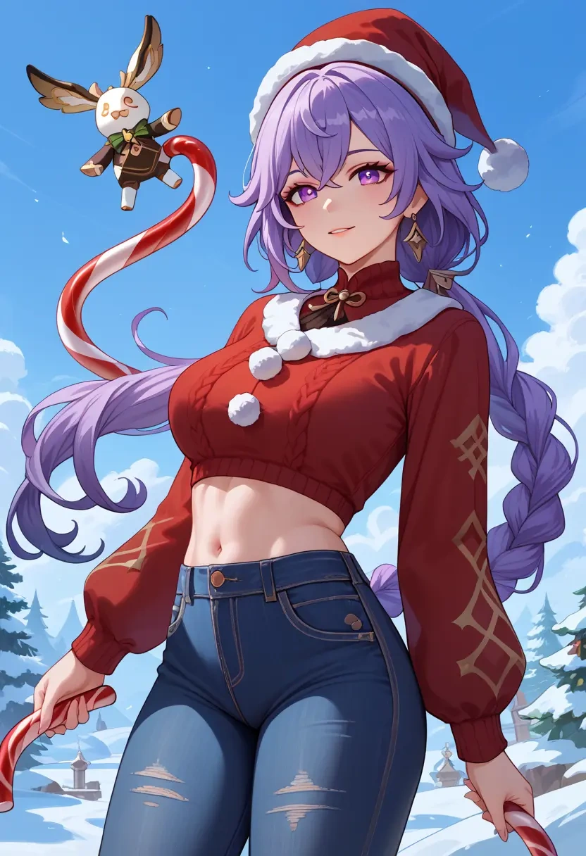 genshin_impact,qiqi_(genshin_impact),Christmas  - 