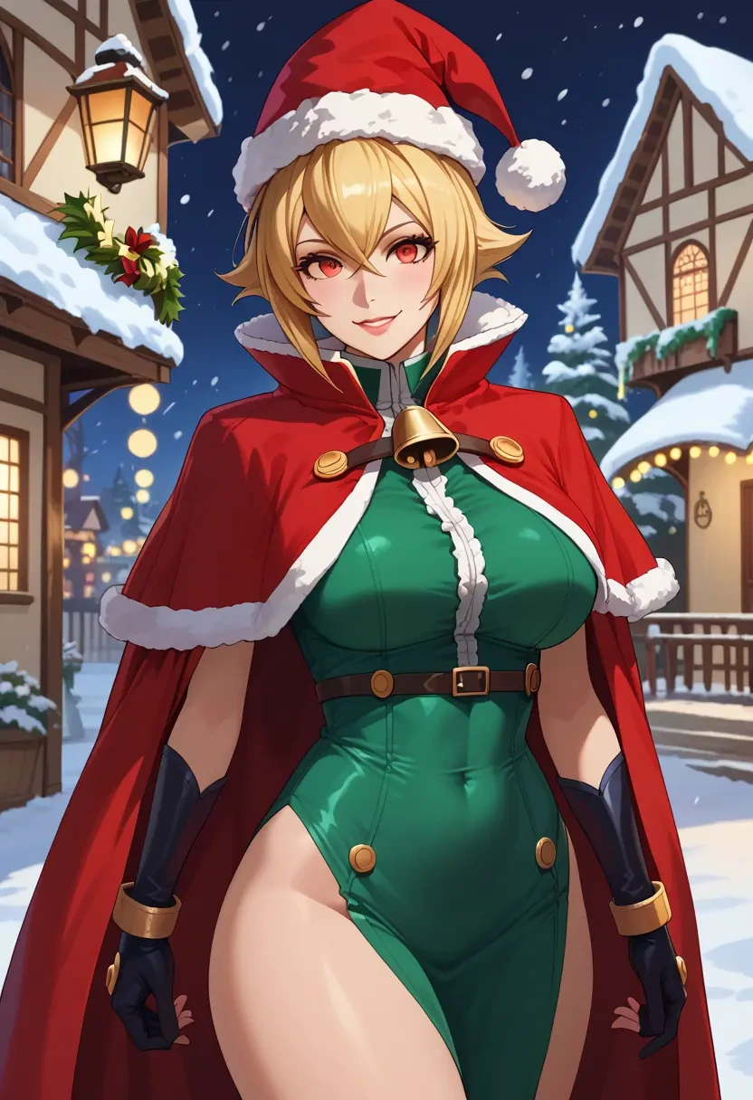 blazblue,rachel_alucard,Christmas,dress  - 