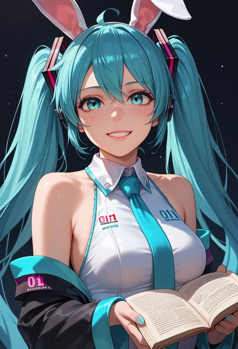 vocaloid,racing_miku,bunny girl, sexy  - 