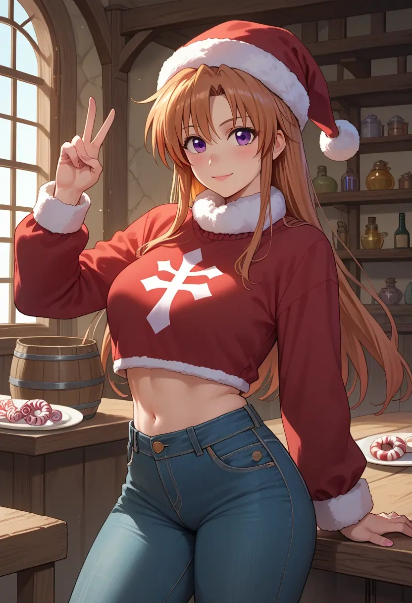 lyrical_nanoha,raising_heart,Christmas  - 