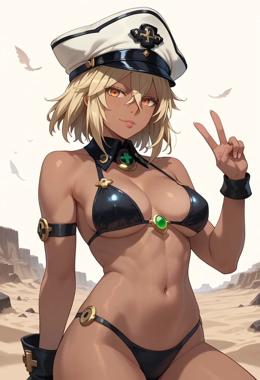 guilty_gear,ramlethal_valentine,black bikini  - 