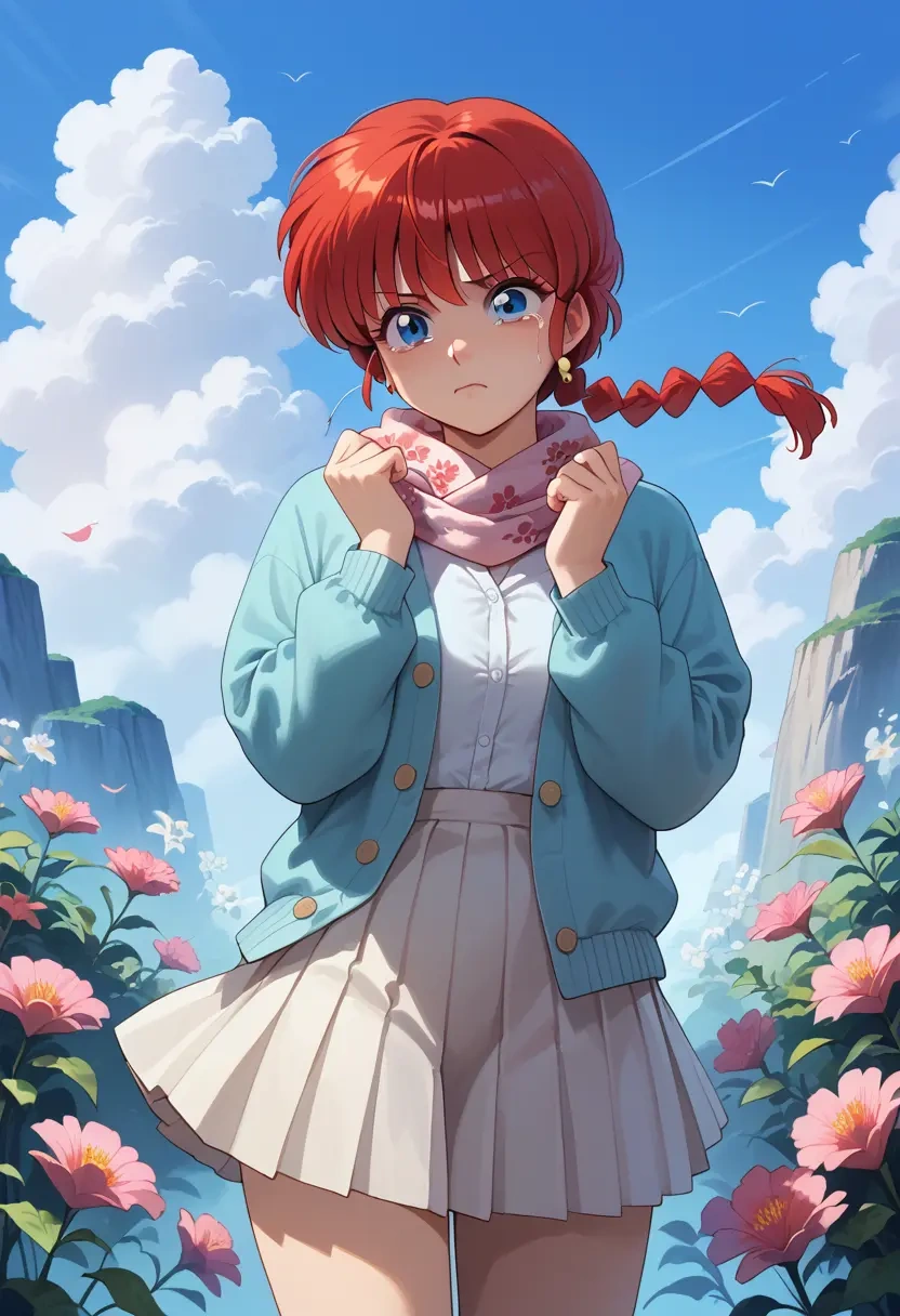 ranma_1_2,ranma_chan,spring,student uniform,cardigan  - 