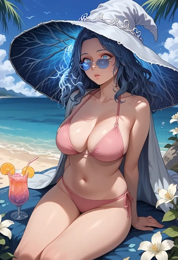 elden_ring,ranni_the_witch,bikini  - AI generated anime art