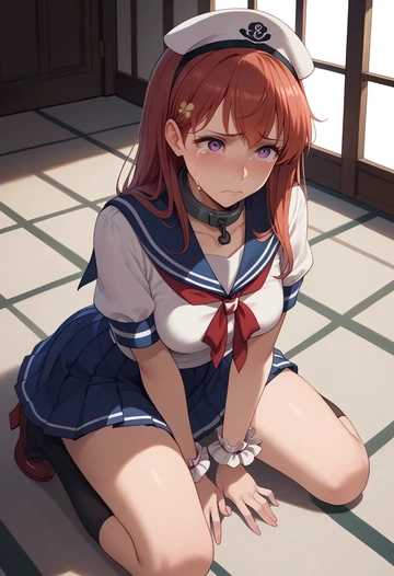 kantai_collection,re-class_battleship,sailor, uniform  - AI generated anime art