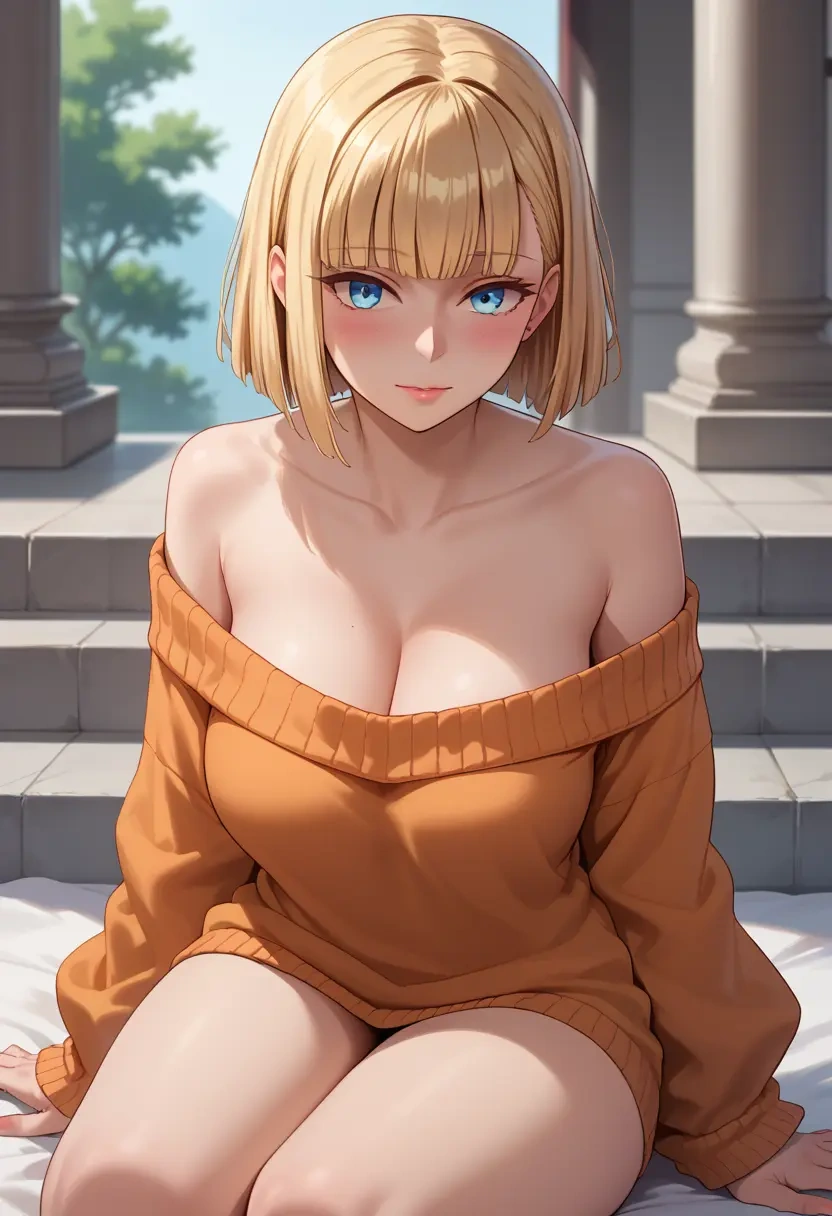 fate_(series),reines_el-melloi_archisorte,orange,sweater  - 