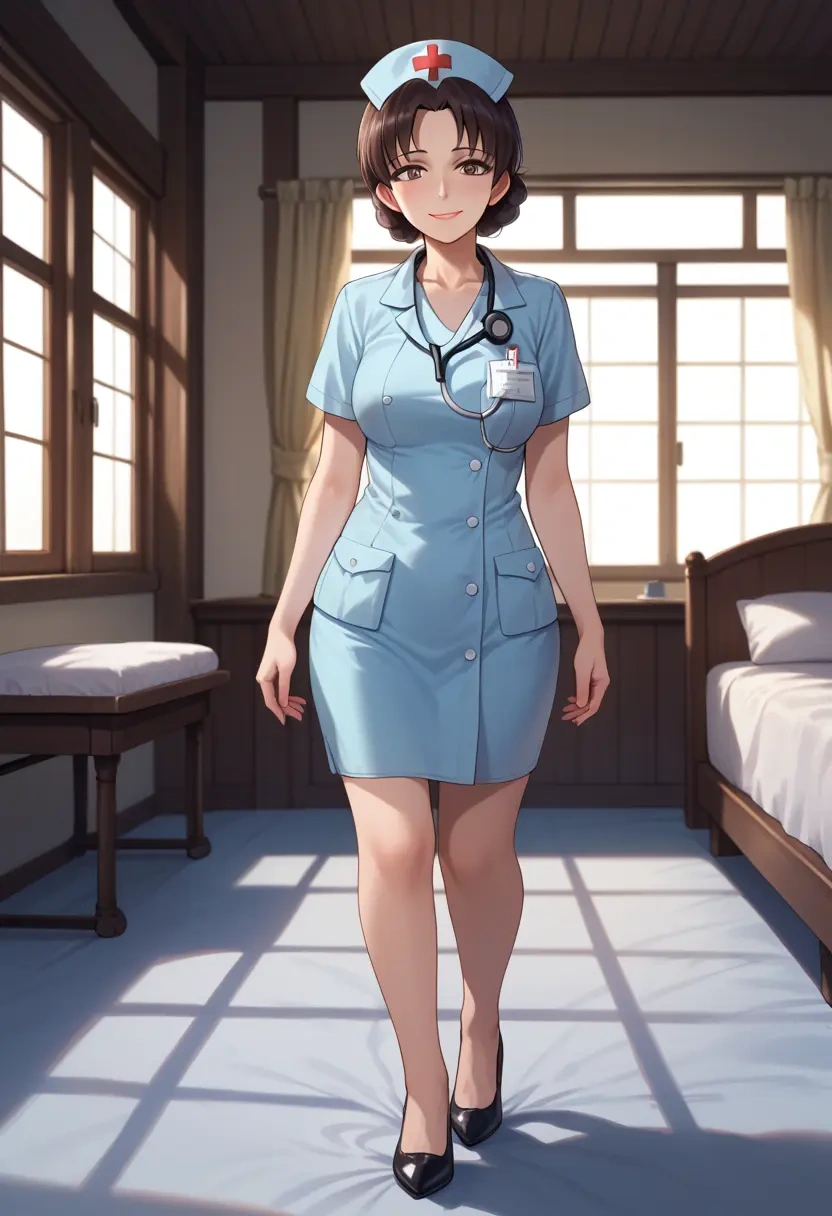 girls_und_panzer,reizei_mako,nurse  - 