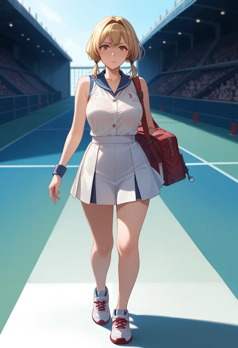 kantai_collection,rensouhou_chan,tennis skirt  - 