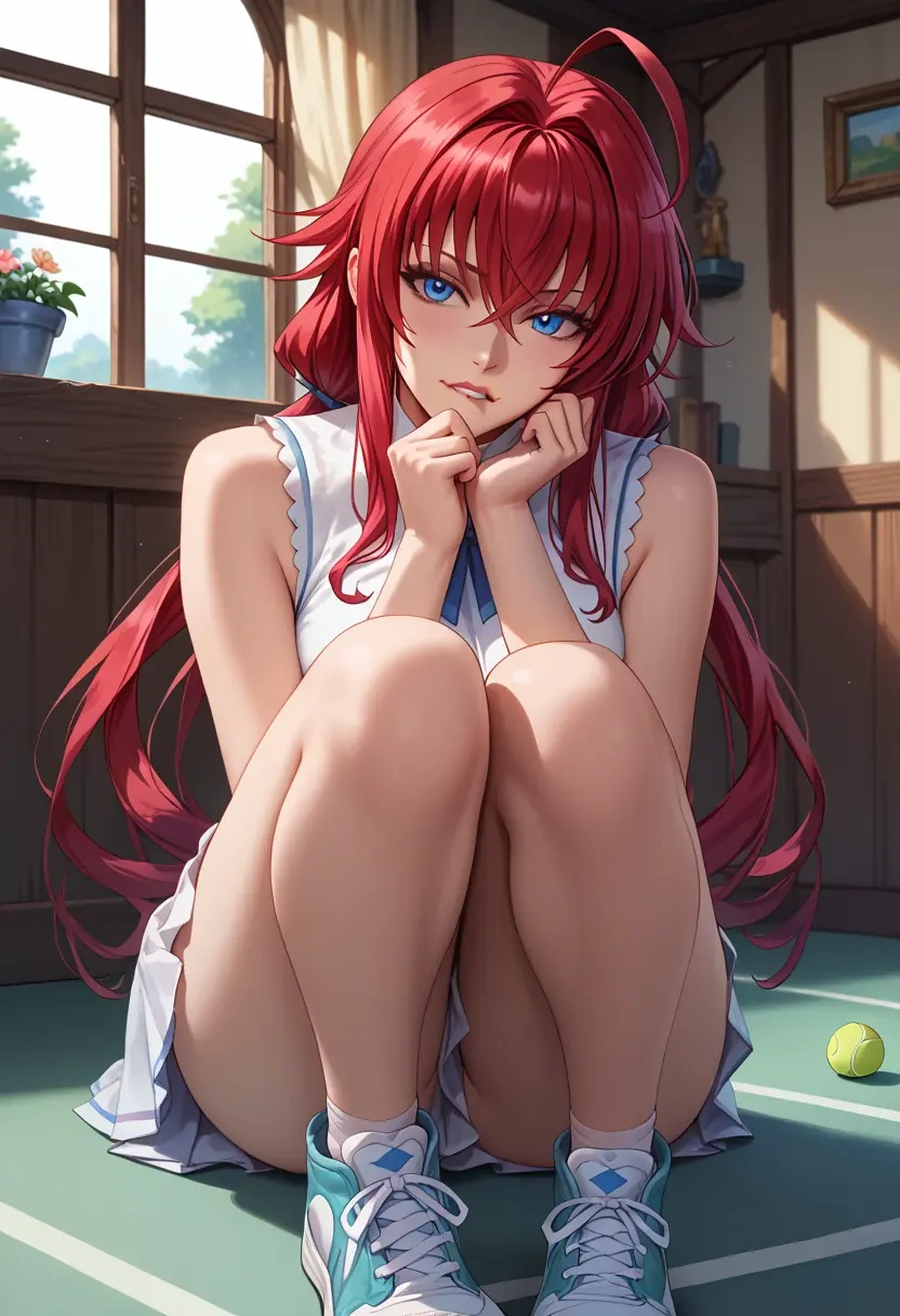 high_school_dxd,rias_gremory,tennis skirt  - 