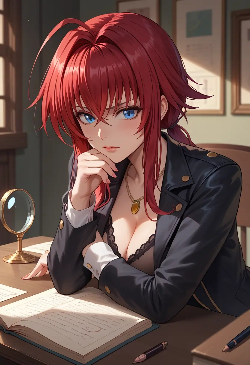 high_school_dxd,rias_gremory,detective  - 