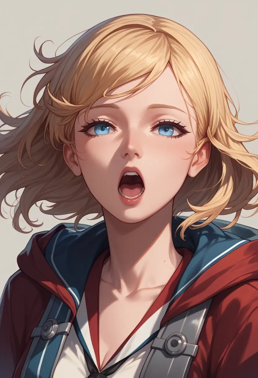 kantai_collection,richelieu_(kancolle),crop windbreaker,shorts  - 