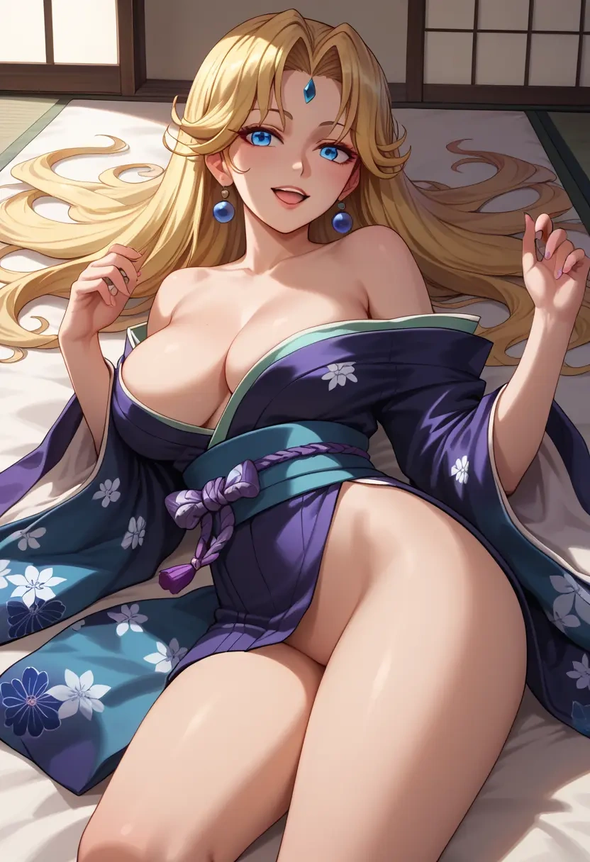 seiken_densetsu,riesz,kimono,sexy  - 