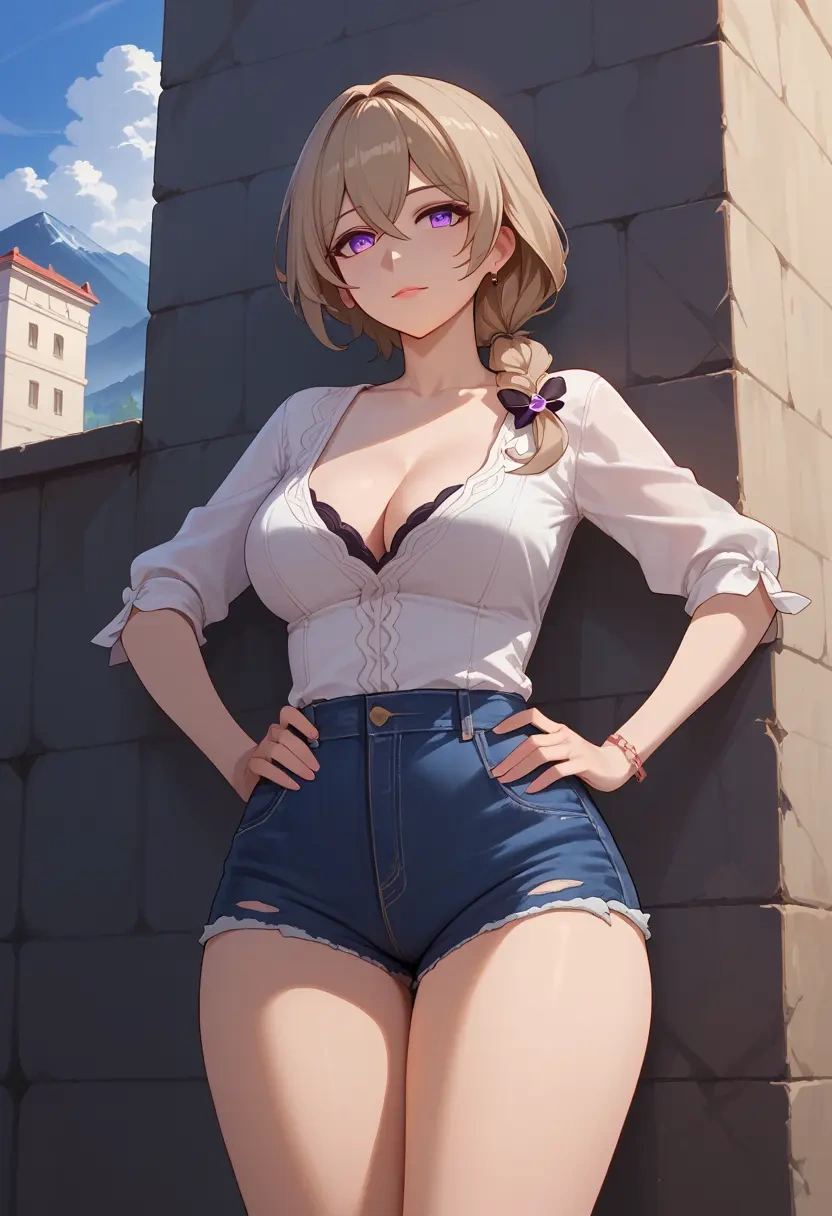 honkai_(series),rita_rossweisse,shorts,sexy  - 