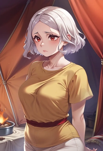 fire_emblem,robin_(fire_emblem),running shirt,shorts,sneakers  - AI generated anime art