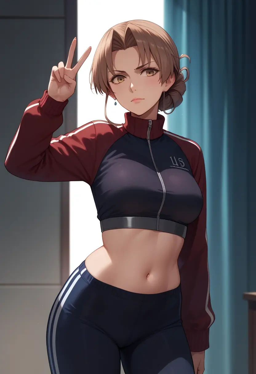 kantai_collection,roma_(kancolle),athletic,track suit  - 