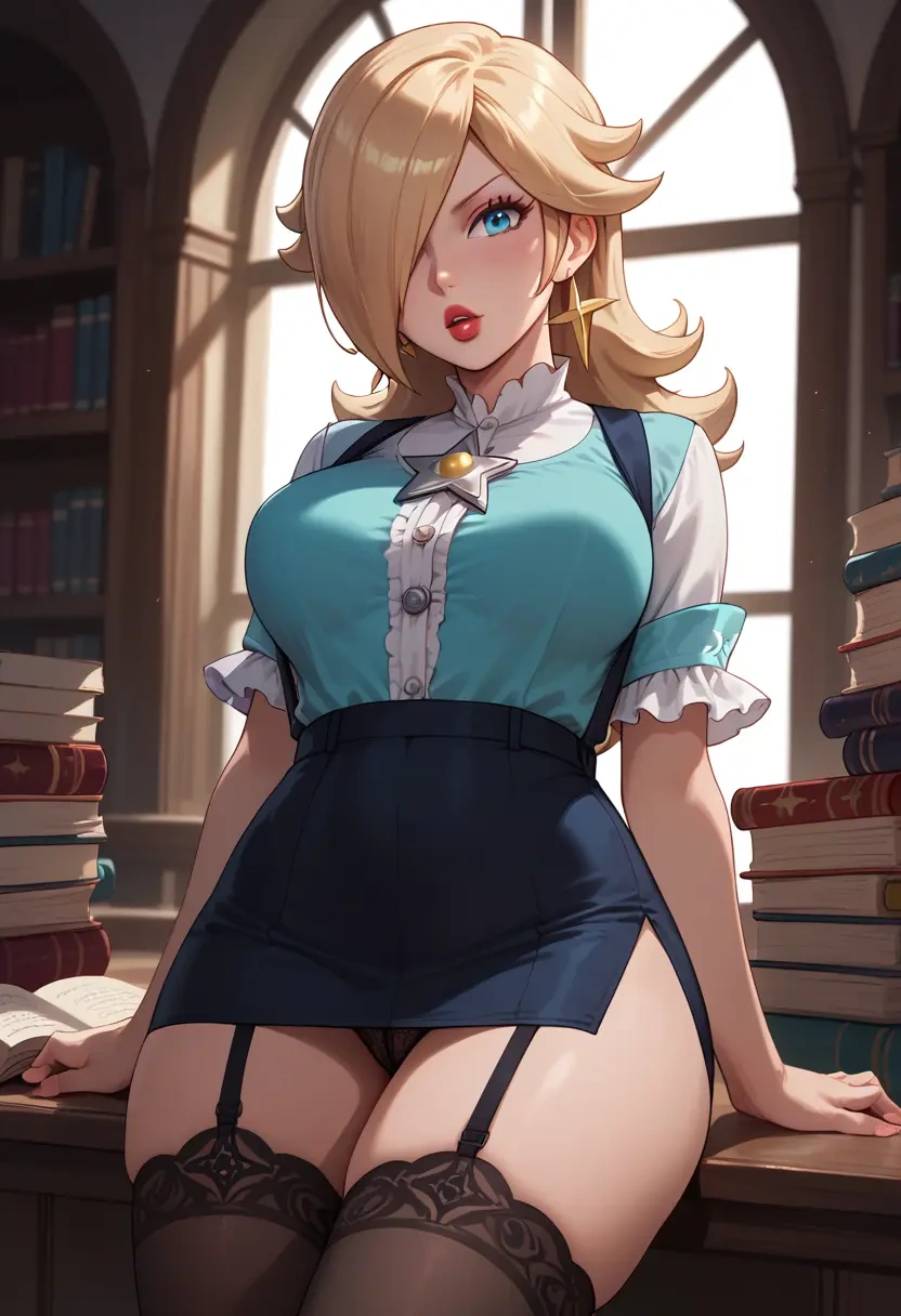 mario_(series),rosalina,secretary,stockings  - 