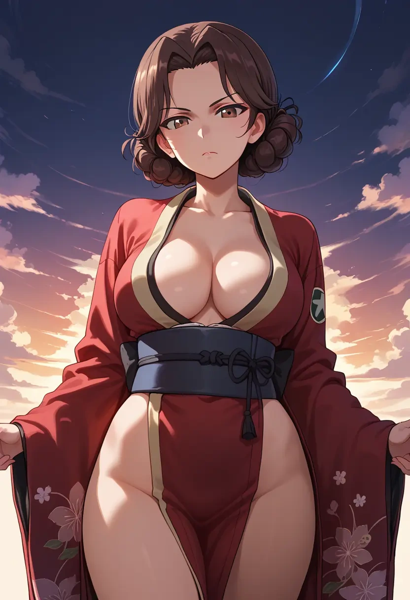 girls_und_panzer,rosehip_(girls_und_panzer),kimono,sexy  - 