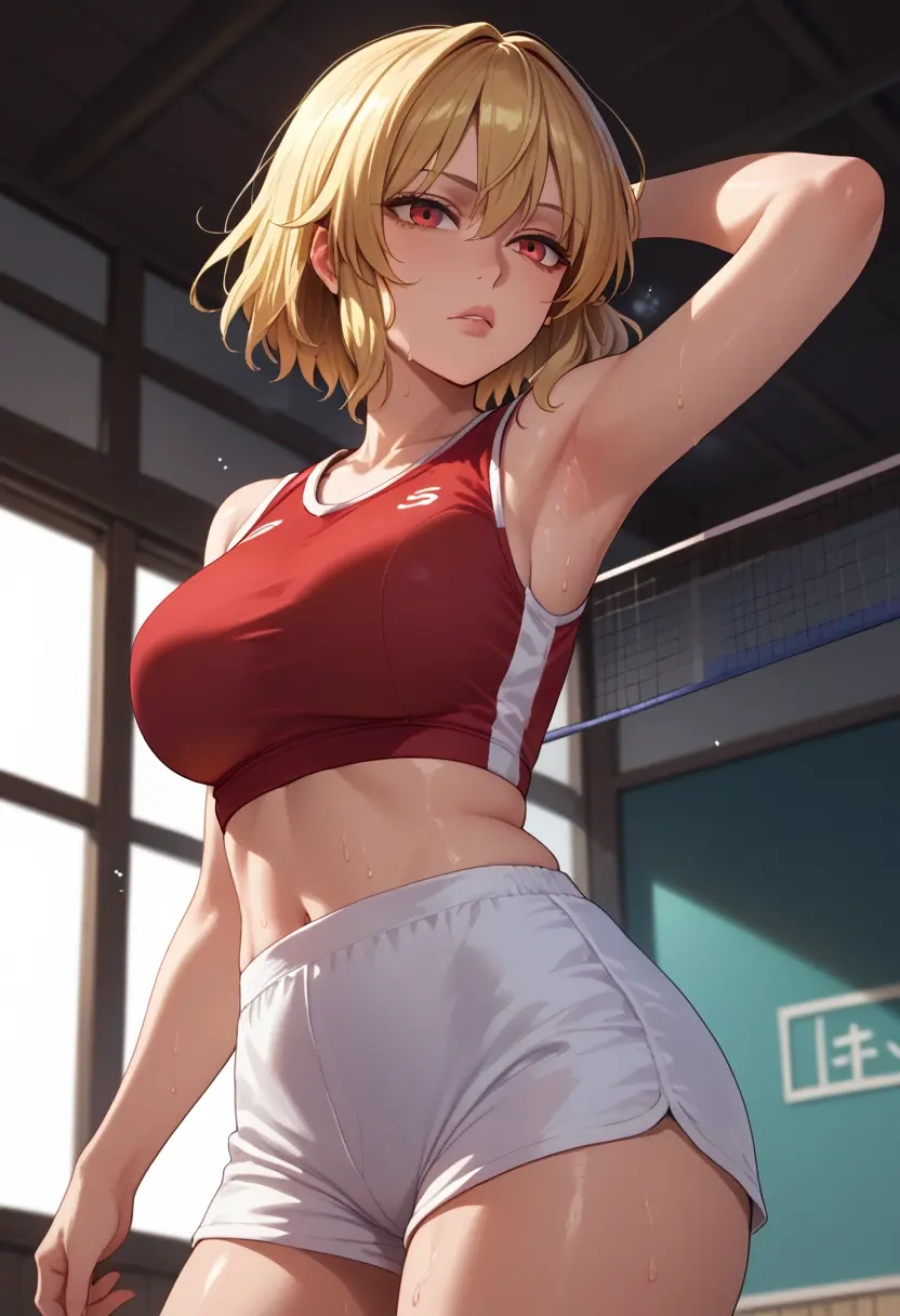 touhou,rumia,volleyball uniform  - 