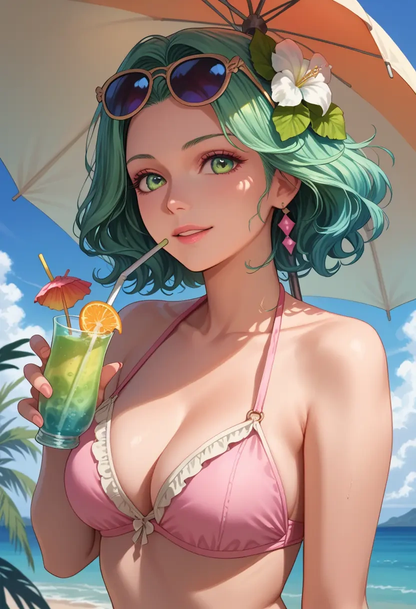 final_fantasy,rydia_(ff4),bikini  - 