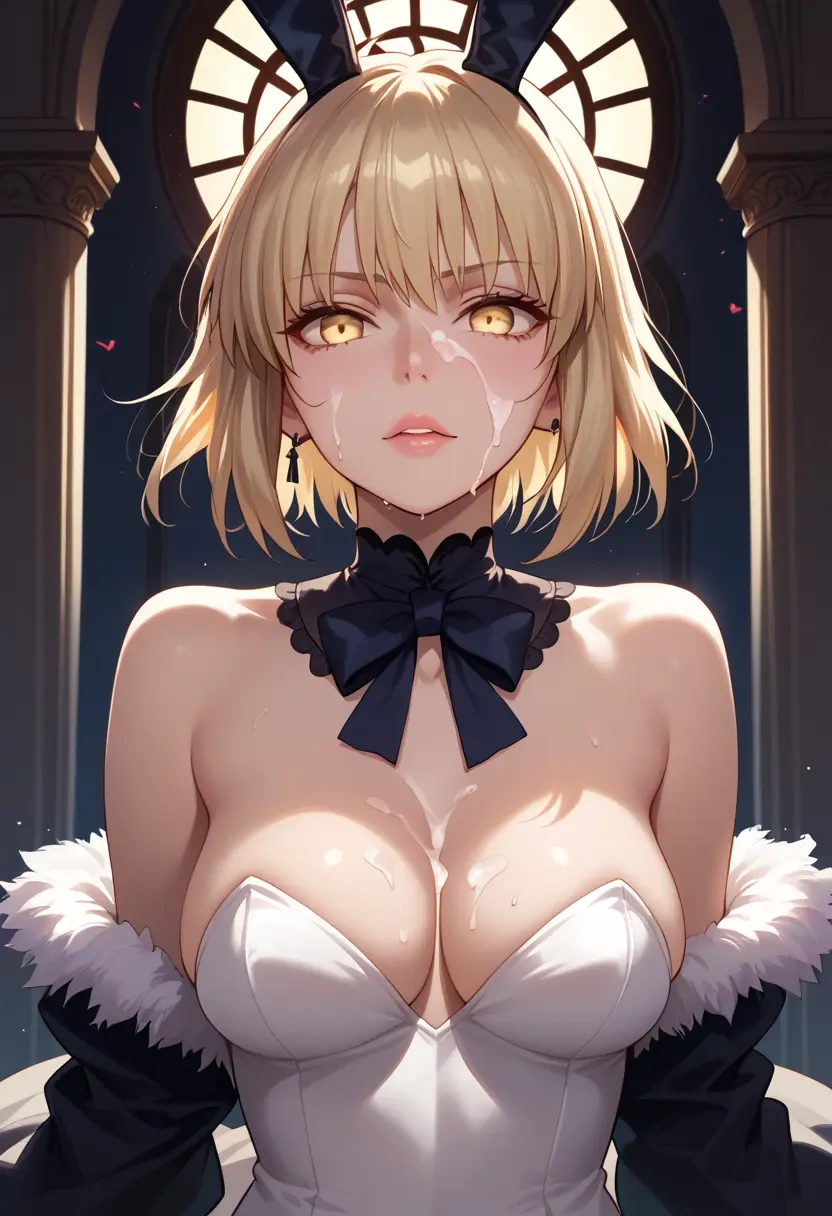 fate_(series),saber_alter,bunny girl, sexy  - 