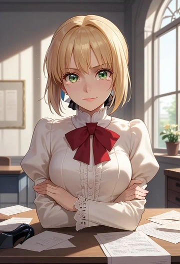 fate_(series),saber_lily,OL  - AI generated anime art