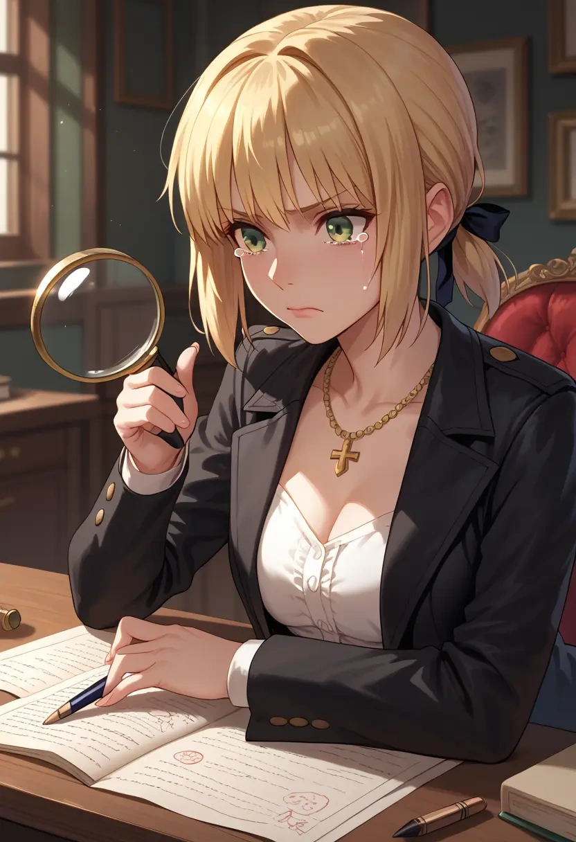 fate_(series),saber_lily,detective  - 