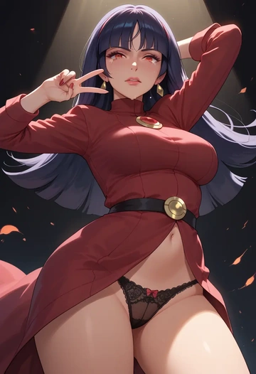 pokemon,sabrina_(pokemon),lingerie  - AI generated anime art