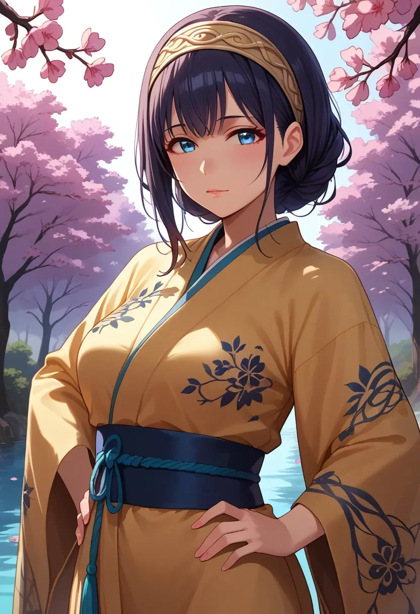 idolmaster,sagisawa_fumika,kimono  - 