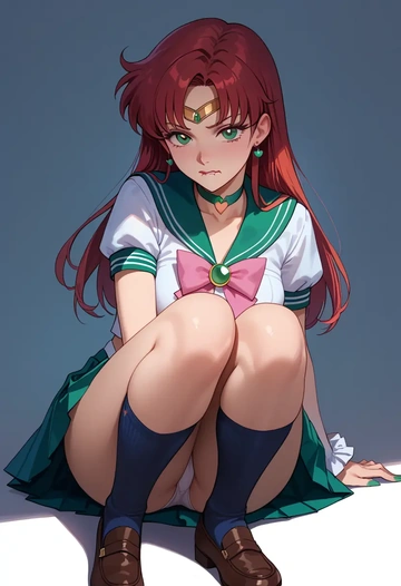 bishoujo_senshi_sailor_moon,sailor_jupiter,sailor, uniform  - AI generated anime art