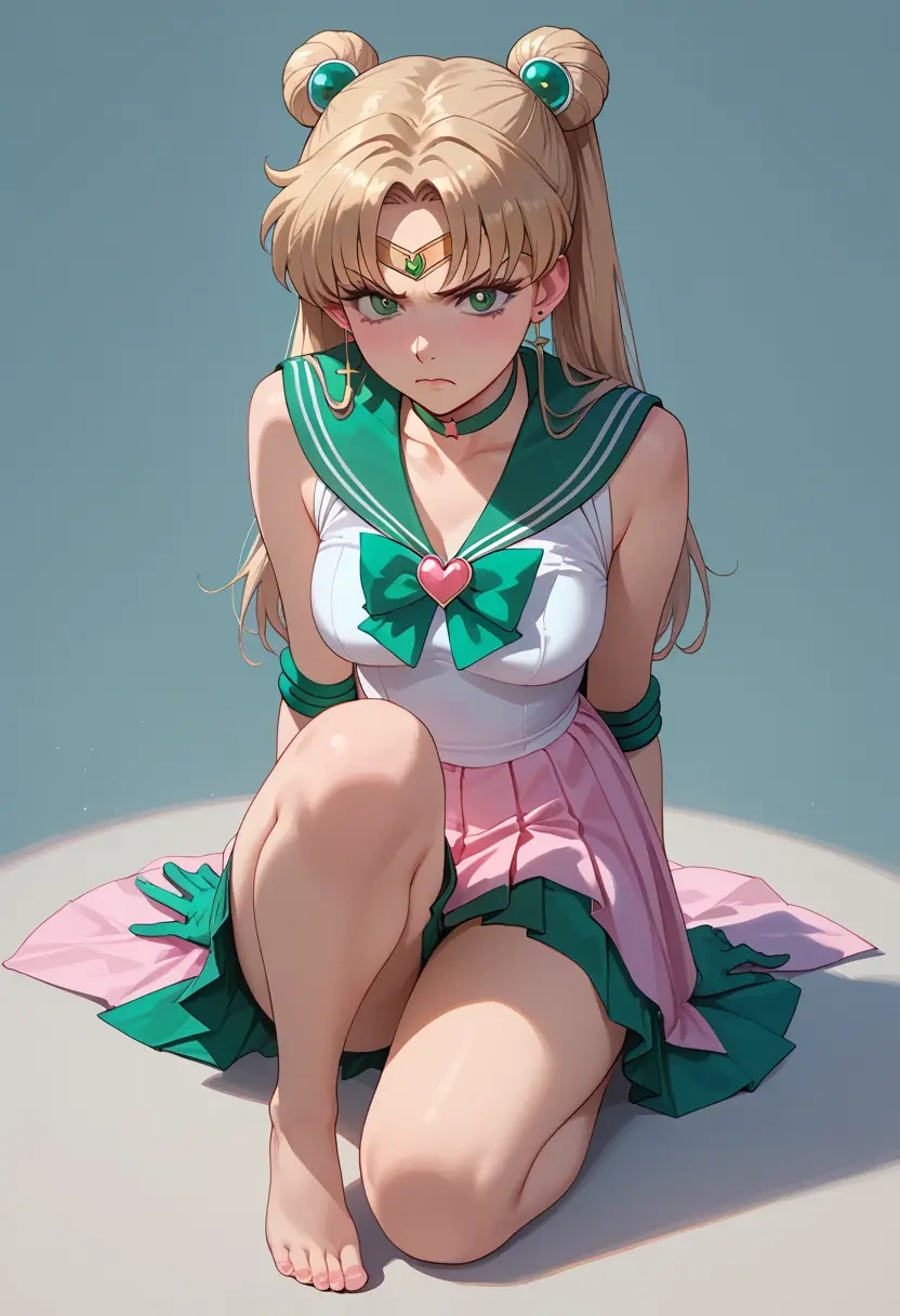 bishoujo_senshi_sailor_moon,sailor_jupiter,silk slip dress  - 