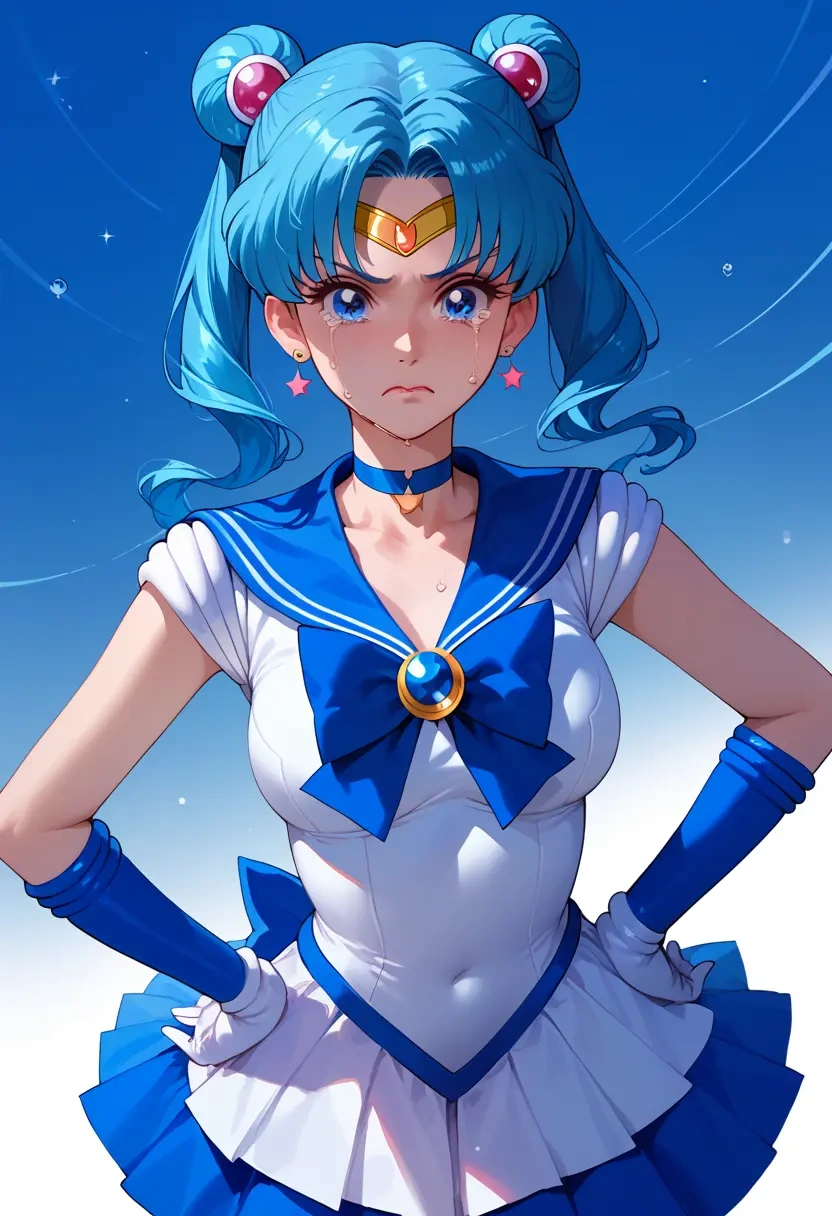 bishoujo_senshi_sailor_moon,sailor_mercury,pajamas  - 