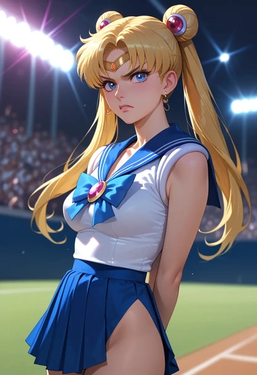 bishoujo_senshi_sailor_moon,sailor_mercury,athletic  - AI generated anime art