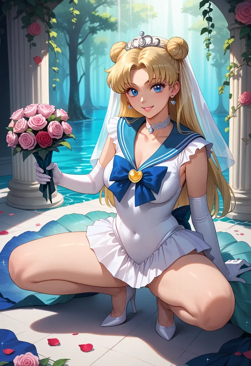 bishoujo_senshi_sailor_moon,sailor_venus,wedding  - 