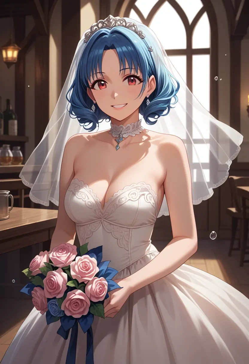 idolmaster,sajo_yukimi,wedding  - 