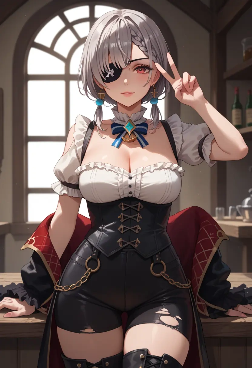 hololive,sakamata_chloe,pirate  - 