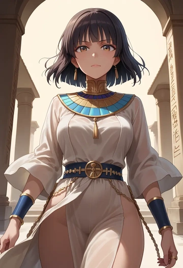 world_witches_series,sakamoto_mio,Egyptian  - AI generated anime art