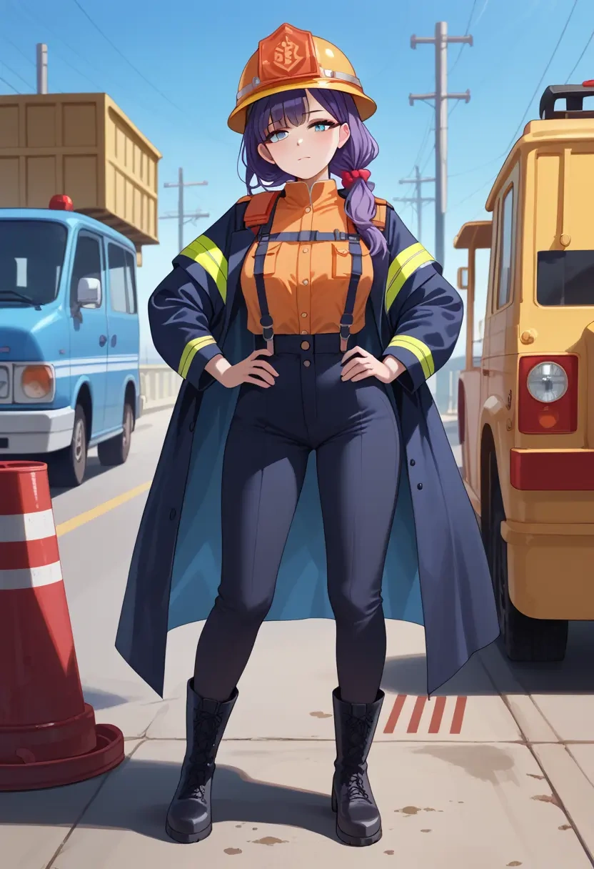 blue_archive,saki_(blue_archive),firefighter  - 