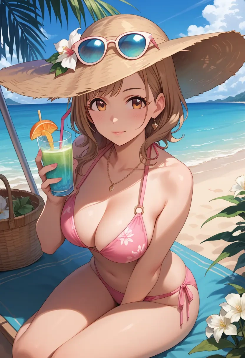 idolmaster,sakuragi_mano,bikini  - 