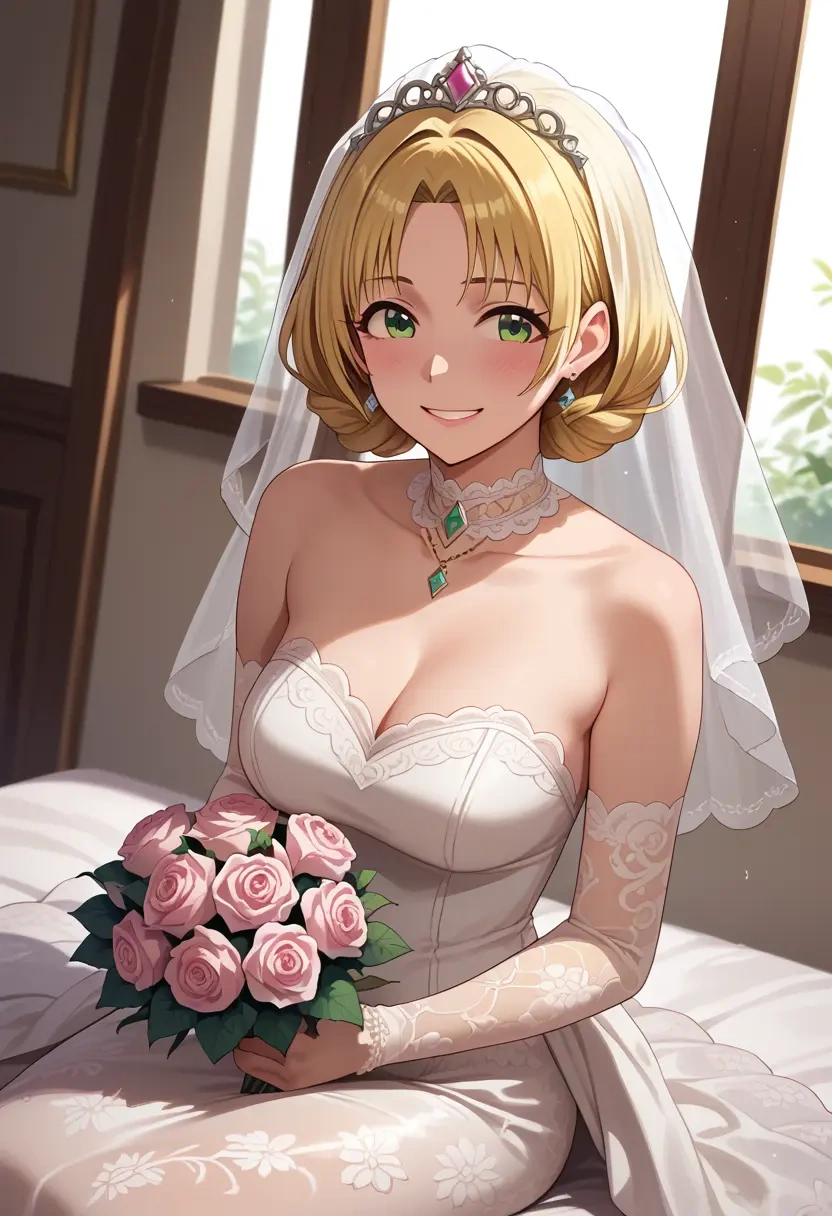 idolmaster,sakurai_momoka,wedding  - 