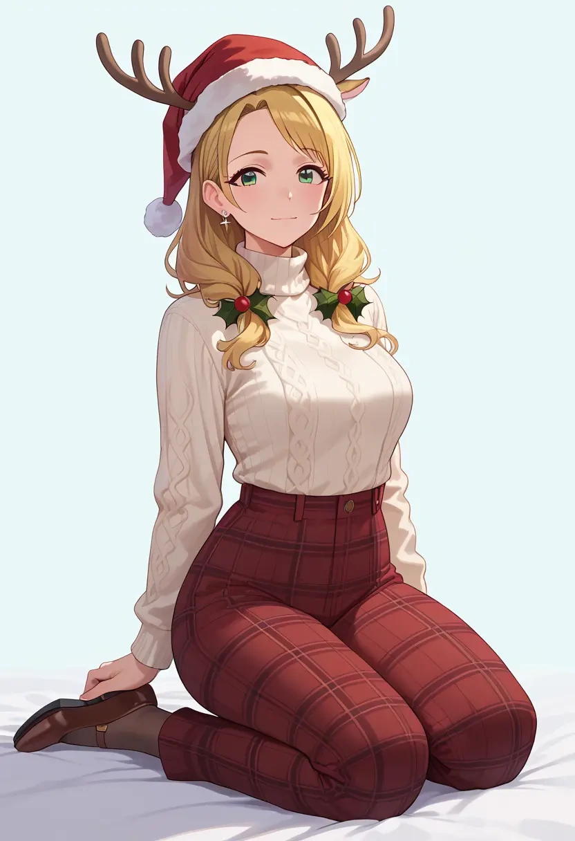 idolmaster,sakurai_momoka,Christmas  - 