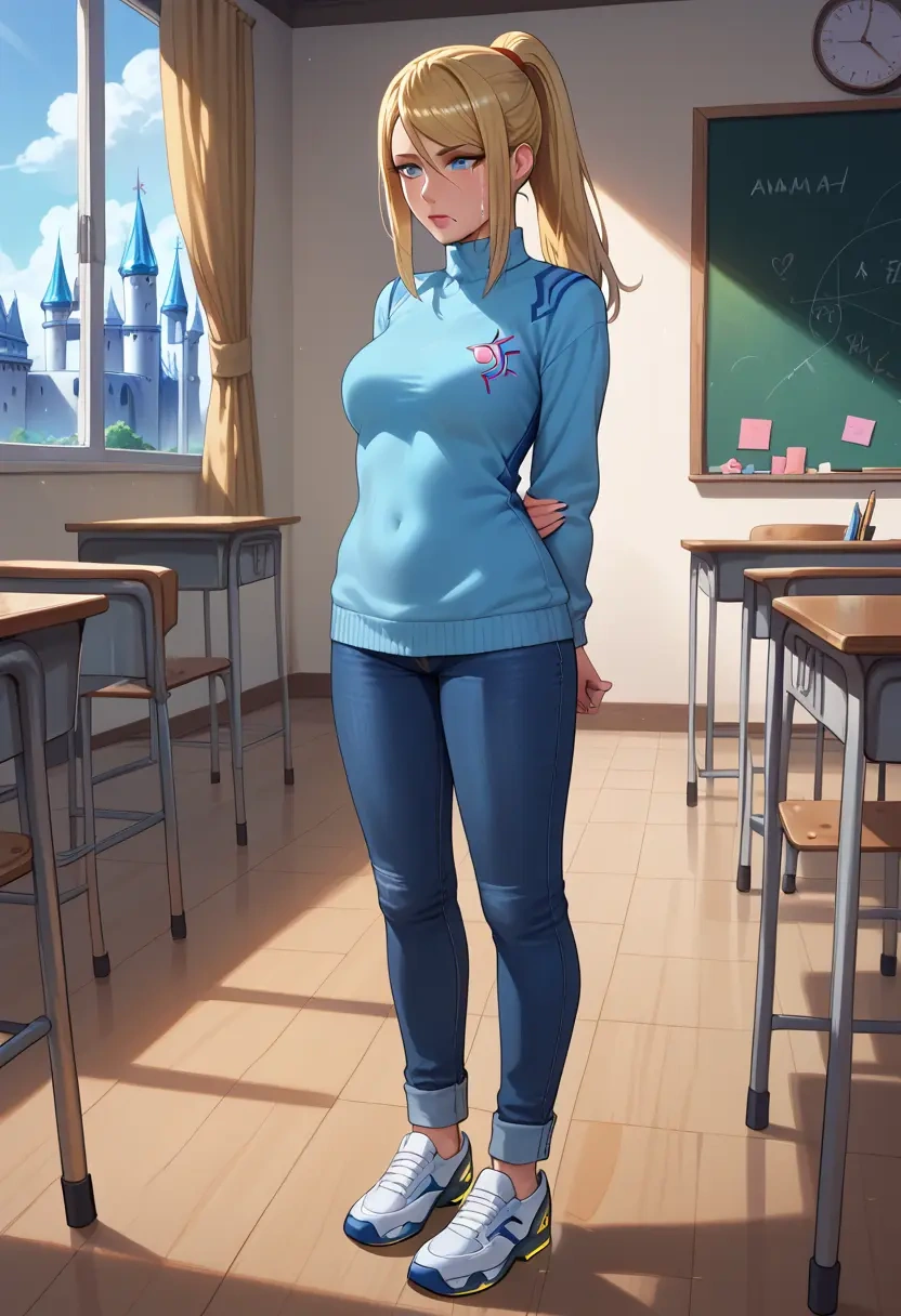 metroid,samus_aran,teacher  - 