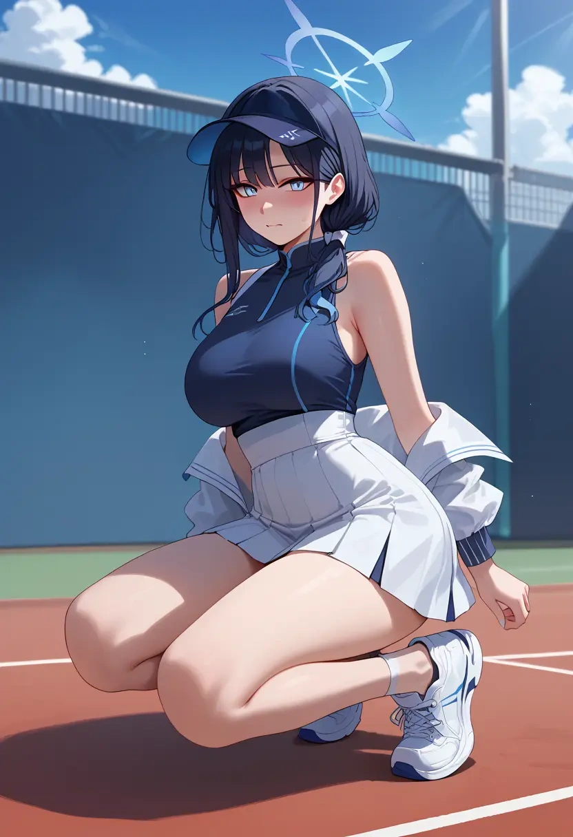 blue_archive,saori_(blue_archive),tennis skirt  - 