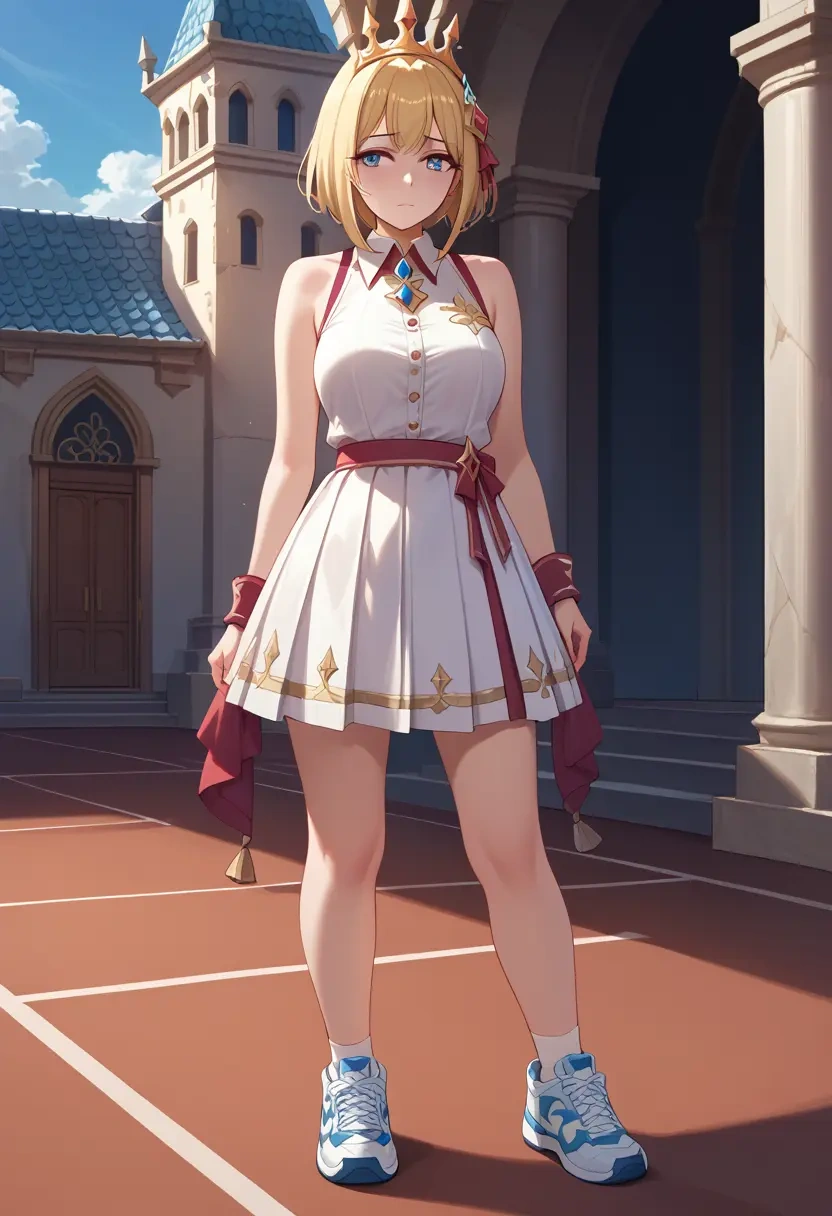 princess_connect,saren_(princess_connect),tennis skirt  - 