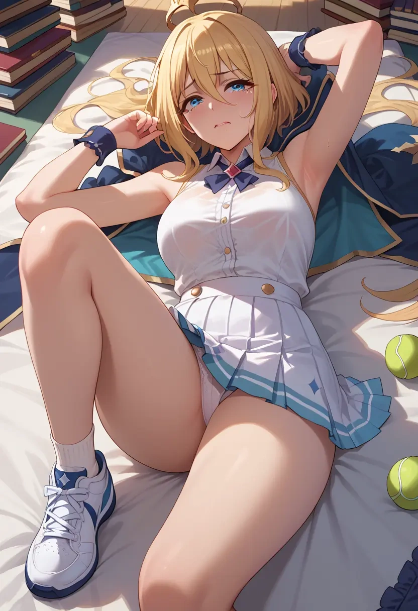 princess_connect,saren_(princess_connect),tennis skirt  - 