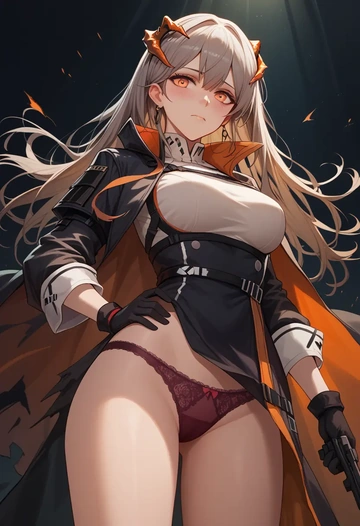 arknights,saria_(arknights),lingerie  - AI generated anime art